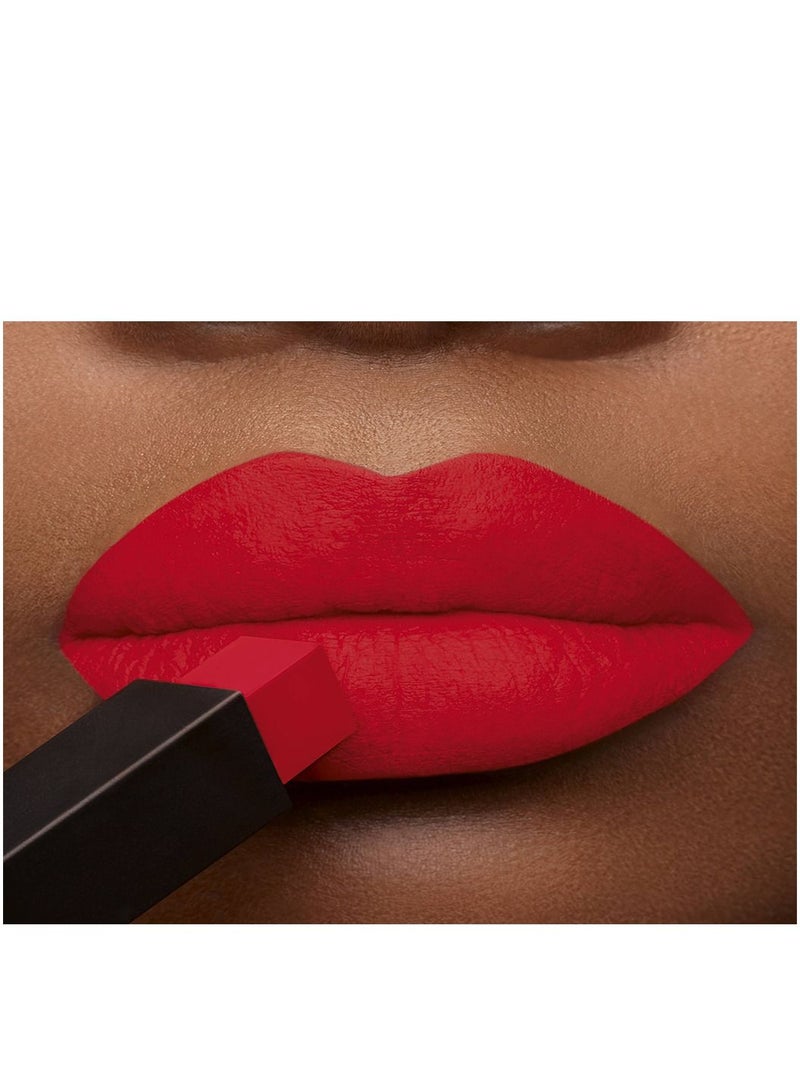 ROUGE PUR COUTURE THE SLIM LEATHER-MATTE LIPSTICK 2.2G - 10 CORAIL ANTINOMIQUE