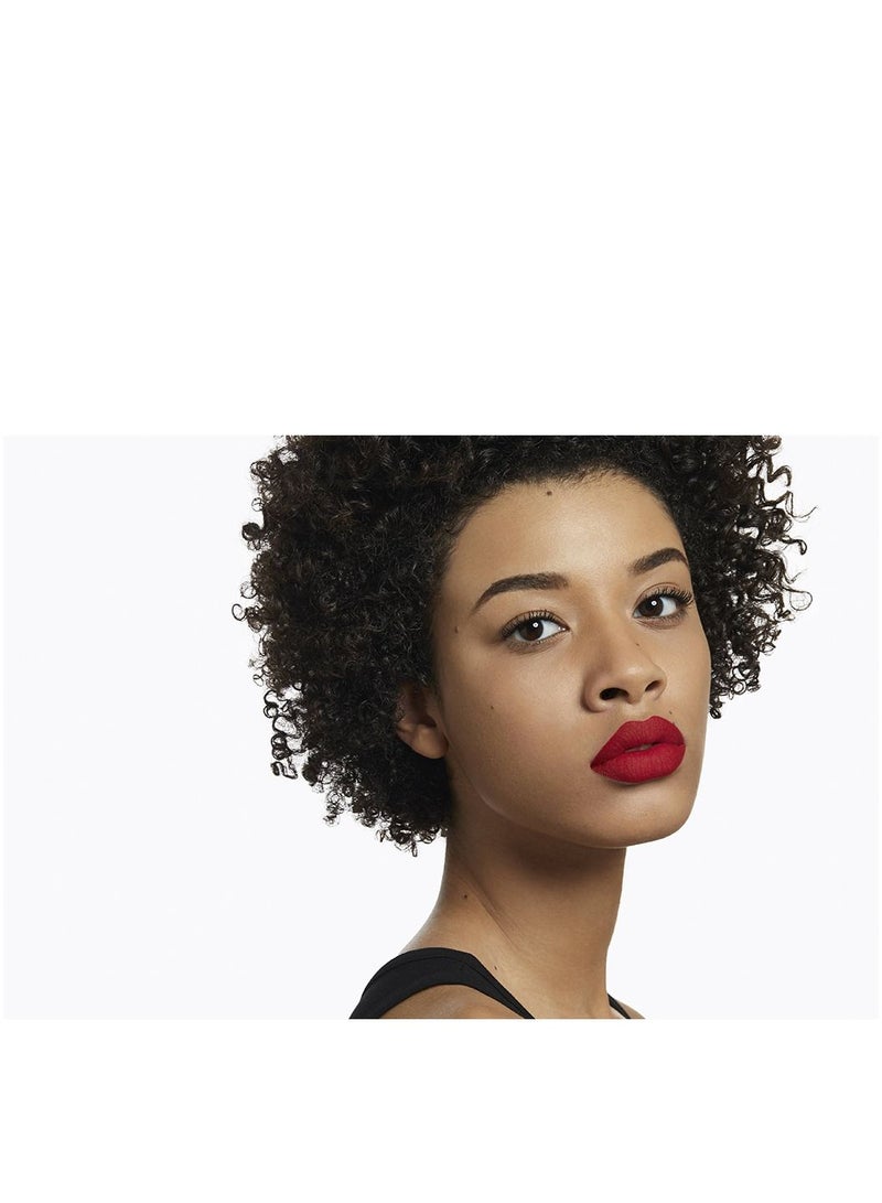 ROUGE PUR COUTURE THE SLIM LEATHER-MATTE LIPSTICK 2.2G -23 MYSTERY RED
