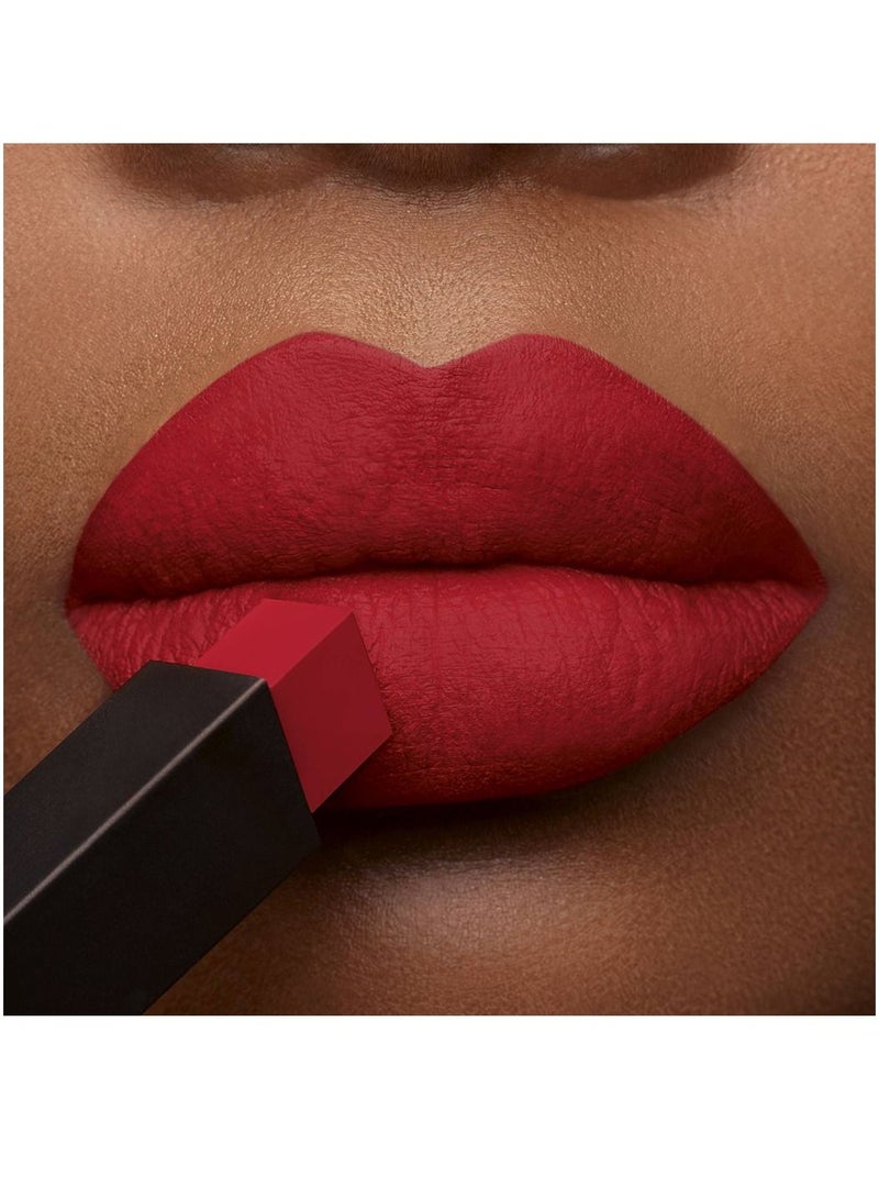 ROUGE PUR COUTURE THE SLIM LEATHER-MATTE LIPSTICK 2.2G -23 MYSTERY RED