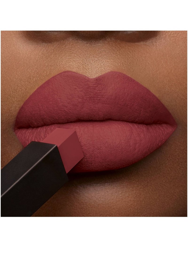 ROUGE PUR COUTURE THE SLIM LEATHER-MATTE LIPSTICK 2.2G - 9 RED ENIGMA