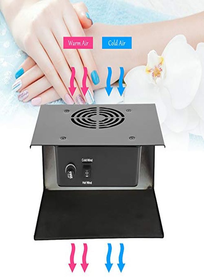 300W Nail Dryer Fan For Nails Gel, Fast Drying Curing Nail Art Gel Polish Dryer For Hands Feet, With Cold And Warm Air