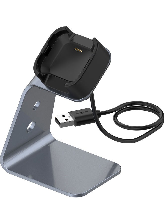 USB Charging Cable Dock Grey
