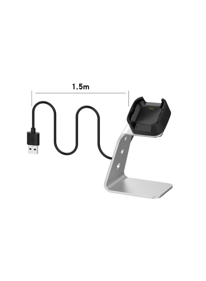 USB Charging Cable Dock Grey
