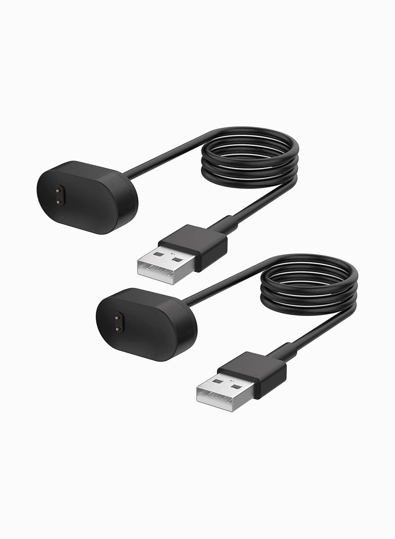 Charger Cable for Fitbit Inspire HR, Ace 2 Smartwatch, Replacement USB Charging Cord Accessories (15 cm)