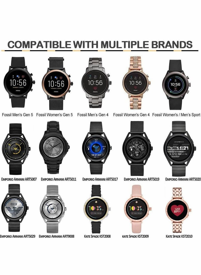Watch Charger Compatible with Fossil Gen 6/5/4/Sport, Smart Charging Dock, Must Have Smartwatch Accessories Fossil/Diesel/Kate Spade/Puma/Armani/Michael Kors and More
