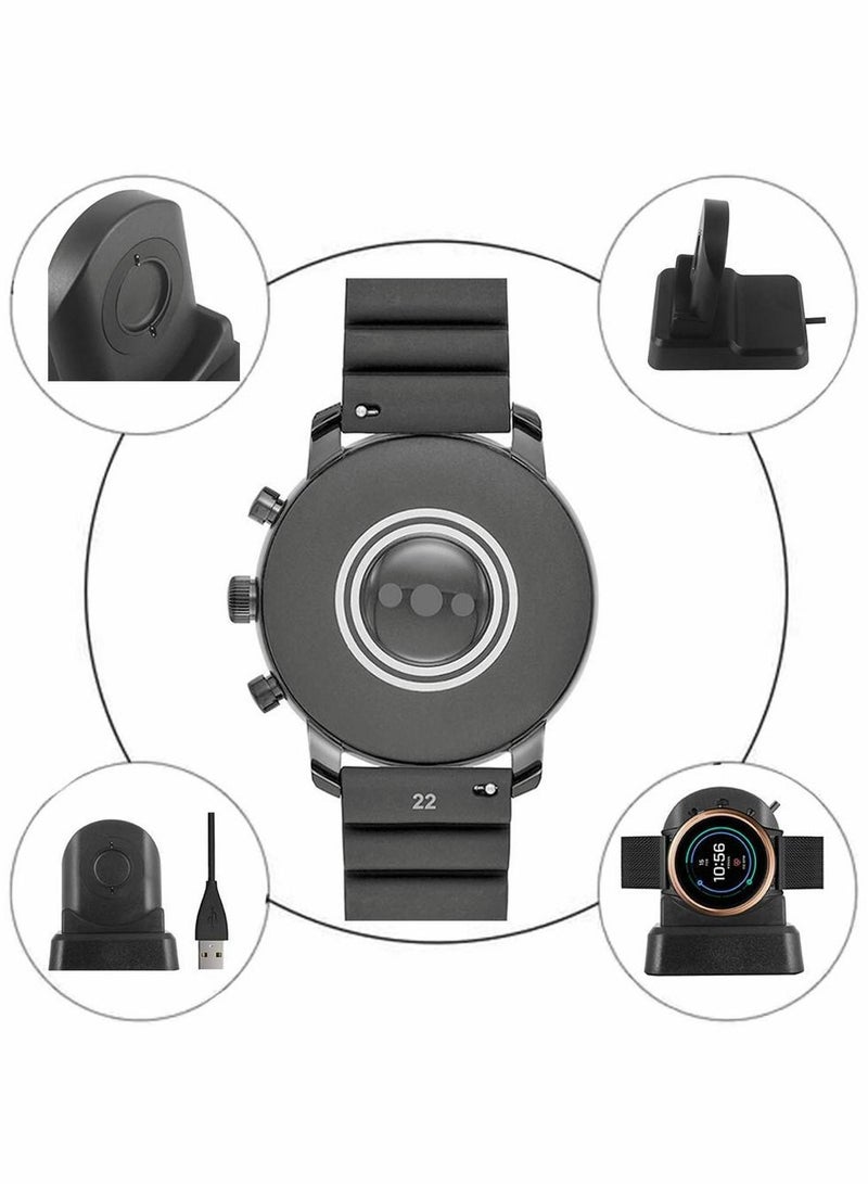 Watch Charger Compatible with Fossil Gen 6/5/4/Sport, Smart Charging Dock, Must Have Smartwatch Accessories Fossil/Diesel/Kate Spade/Puma/Armani/Michael Kors and More