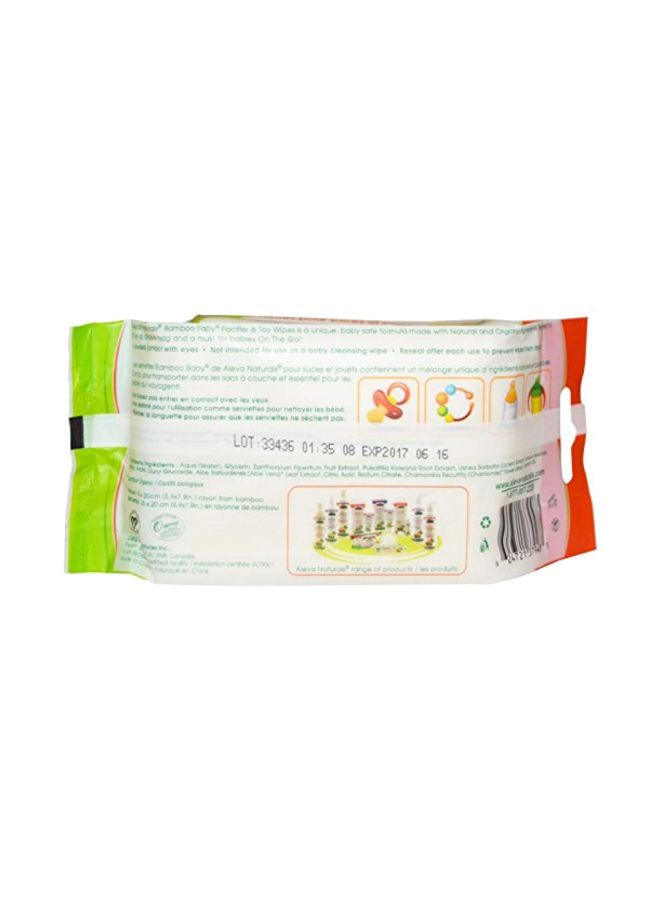 Bamboo Baby Wipes 2 Packs x 30 Wipes, 60 Count