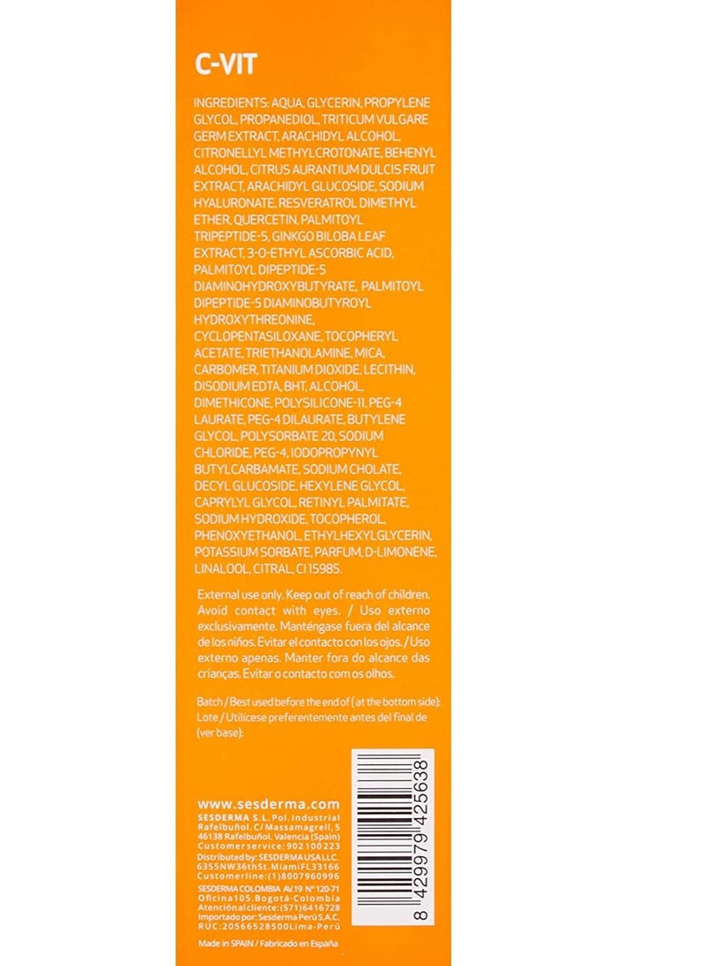 Sesderma C VIT Revitalizing Gel Cream 1.7 Fl Oz