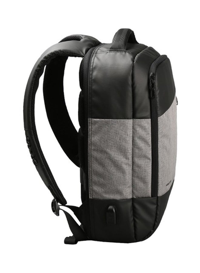 Backpack For 15.6-Inch Laptops Black/Grey