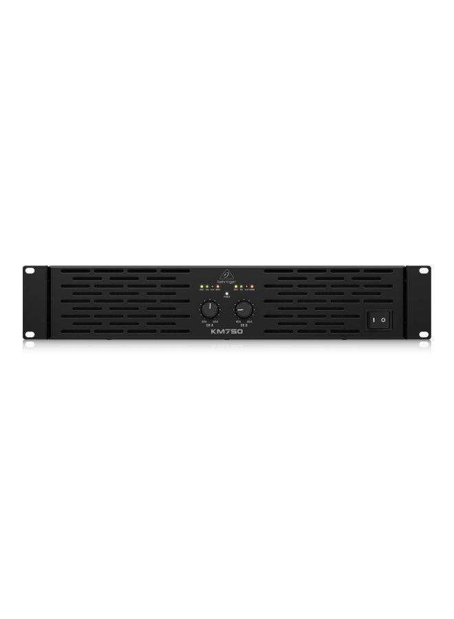 Stereo Power Amplifier KM750 Black