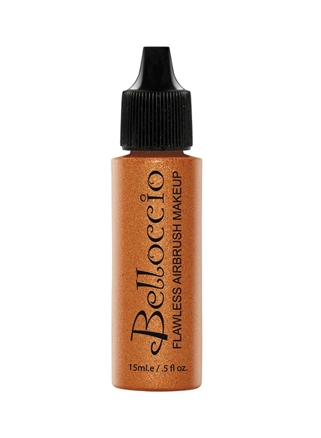 Belloccio's Professional Flawless Airbrush Makeup Bronzer Radiant Half Ounce Brown