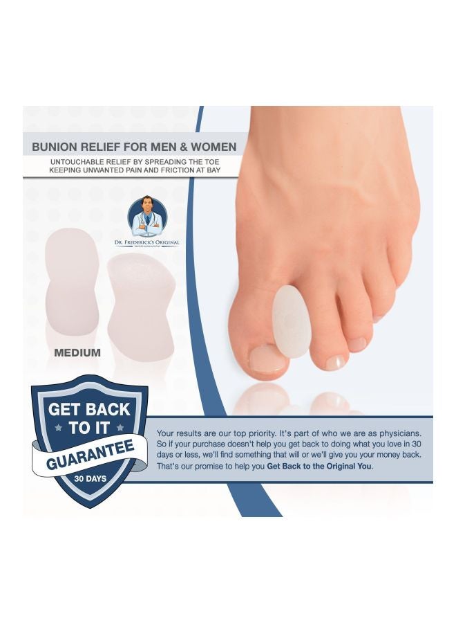 6-Piece Gel Toe Separator