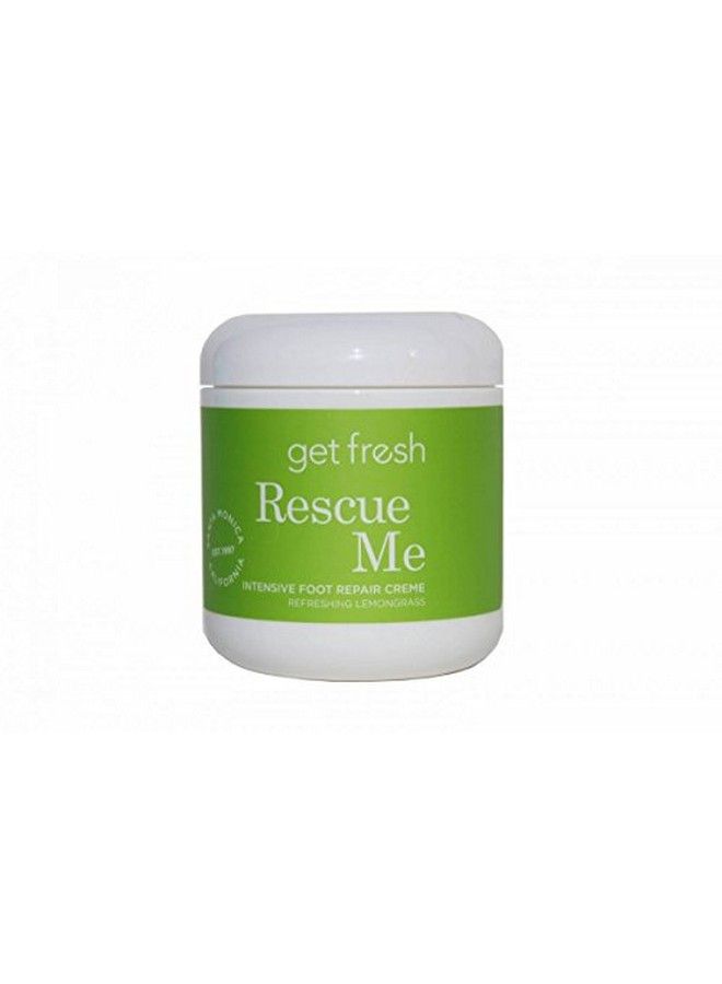 Rescue Me Intensive Foot Cream For Dry Skin Cracked Heels And Calluses With Shea Butter Aloe And Lemongrass 170G