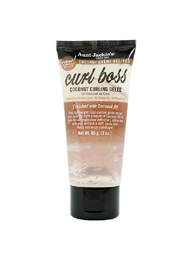 Curl Boss Coconut Curling Gelee Travel Size 3Oz