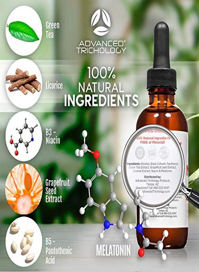 Serum - Dermatologist Tested, Approved* By American Hair Loss Association | Scalp Dht Blocker For Thinning Hair Men And Women, Backed By 20 Years Of Hair Regrowth Clinic Experience