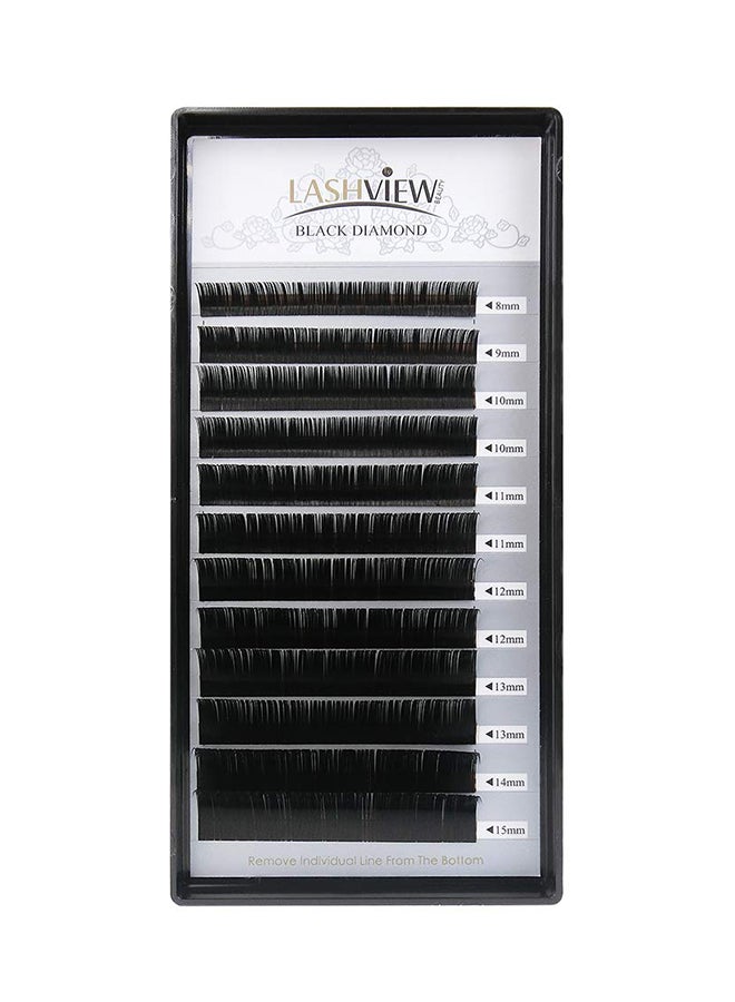 Premium C Curl Mixed Eyelash Extensions Black