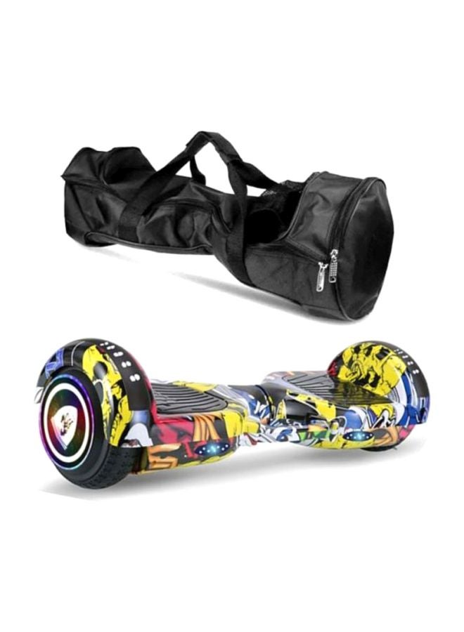 Self Balancing Electric Smart Scooter Hoverboard With Carrying Bag Multicolour