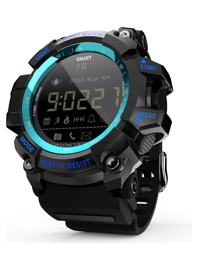 MK16 Waterproof EL Luminous Sports Bluetooth Smart Watch For Android / iOS Blue
