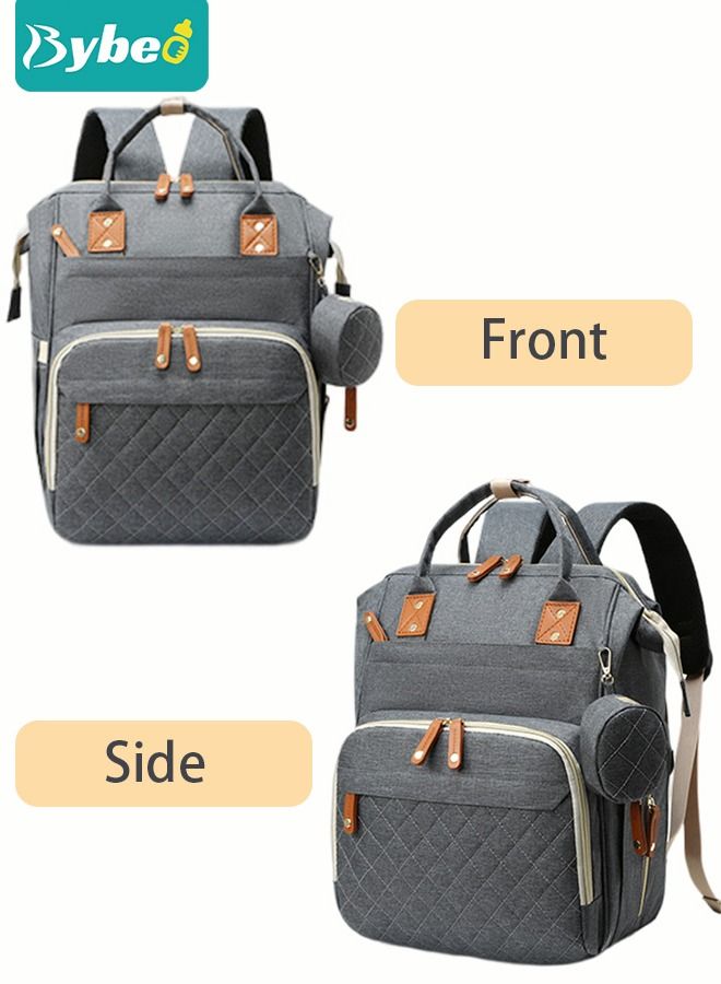 Diaper Bag Backpack, Multifunction Travel Back Pack Maternity Baby Changing Bags, Large Capacity, Waterproof and Stylish