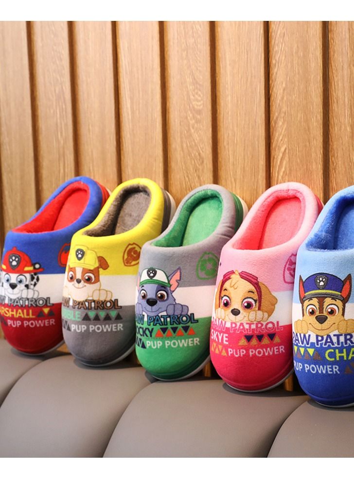 Warm slippers for children aged 3-8