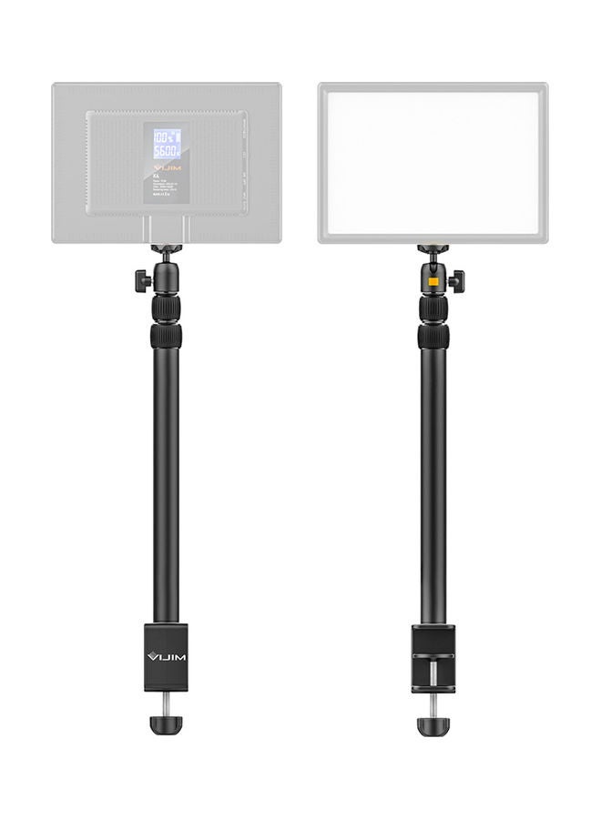Height Adjustable Table Stand Black