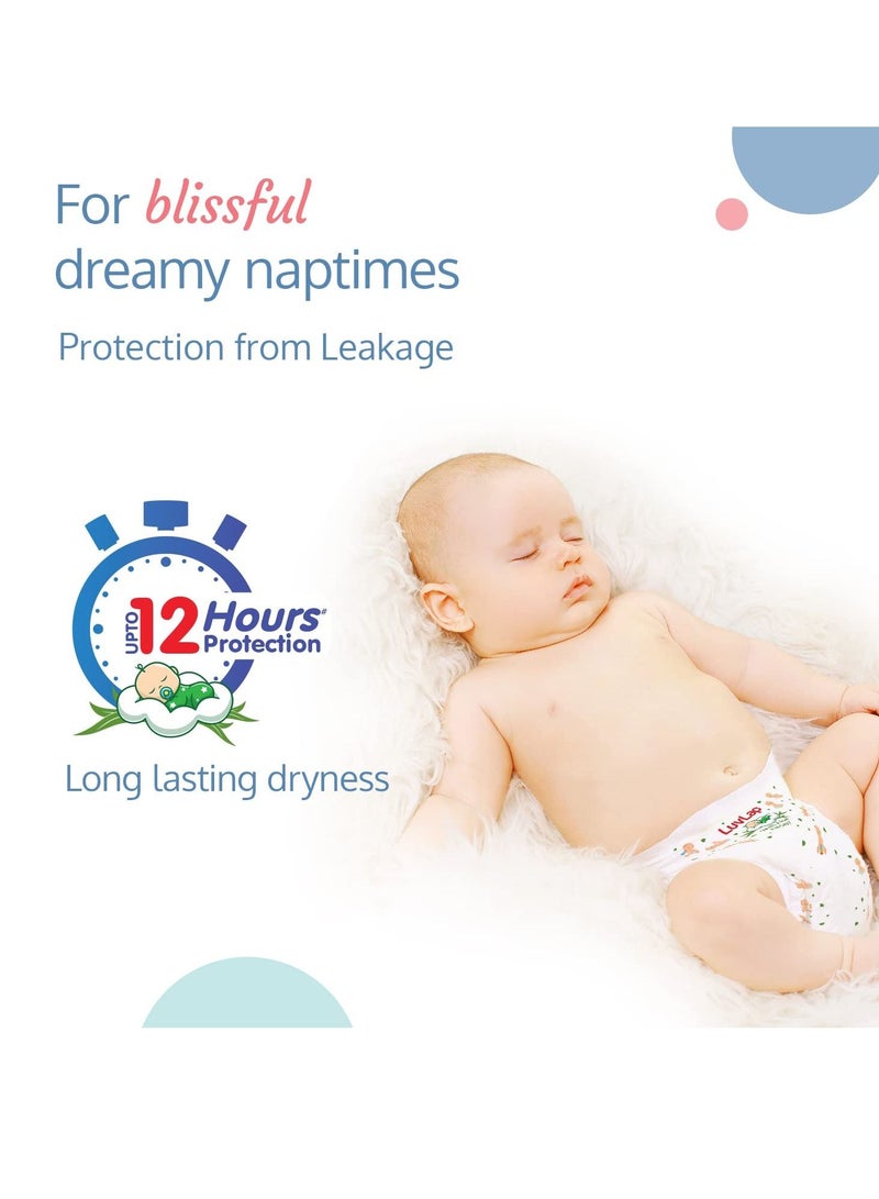 Baby Diaper Pants L Size Large with Aloe Vera Lotion for rash protection Pack of 32 Count with upto 12Hr protection For babies of 9 to 14Kg