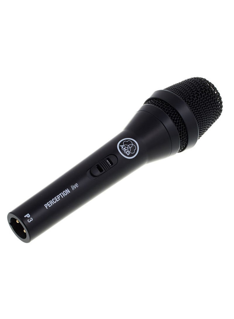 High-Performance Dynamic Microphone P3S Black