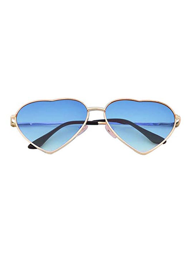 Girls' Retro Heart Shaped Sunglasses