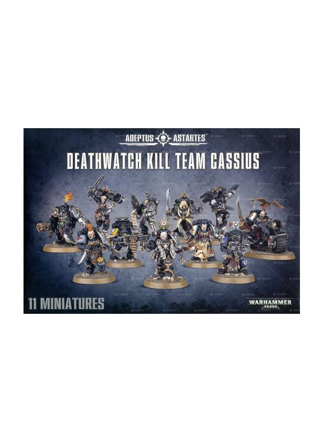11-Piece Deathwatch Kill Team Cassius Figures GAW 39-11