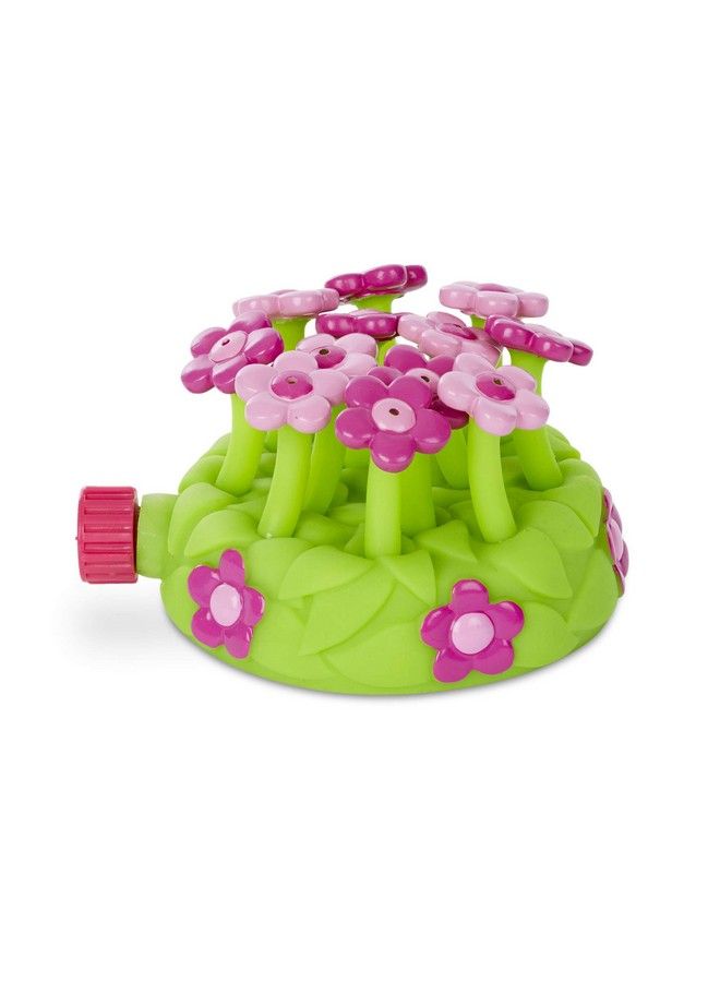 Sunny Patch Pretty Petals Flower Sprinkler Toy With Hose Attachment