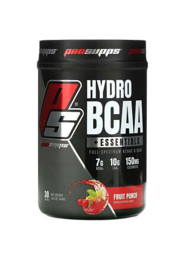 ProSupps Hydro BCAA +Essentials Fruit Punch 14.6 oz (414 g)