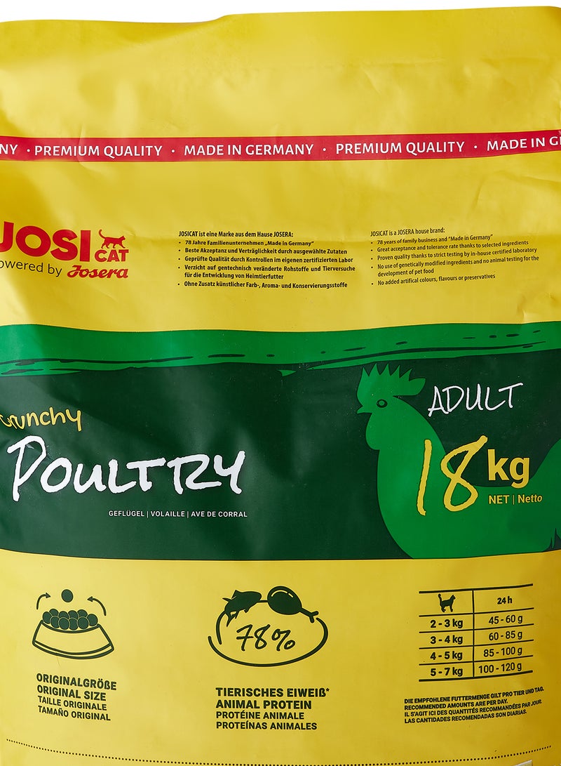 Josi Cat Crunchy Poultry 18kg