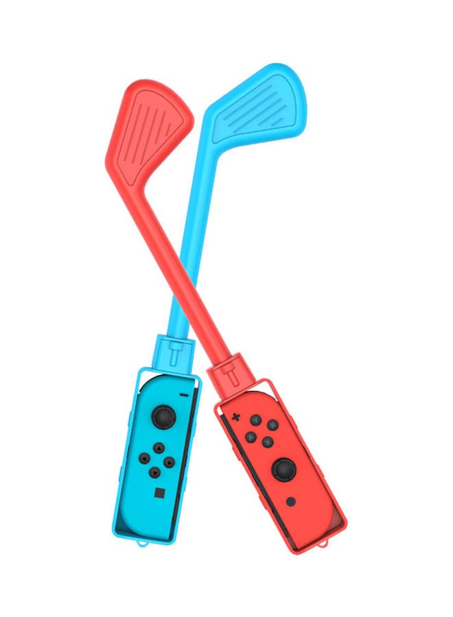 2-Piece Left and Right Hands Golf Clubs Replacement for N-Switch Joy-Con