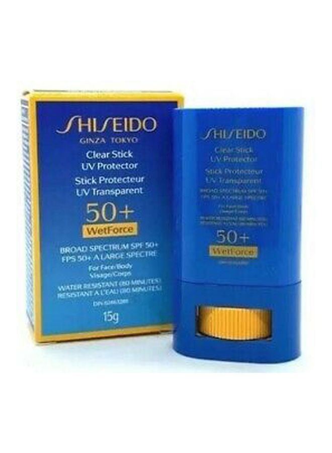 Clear Stick UV Protector WetForce SPF 50+ Sunscreen