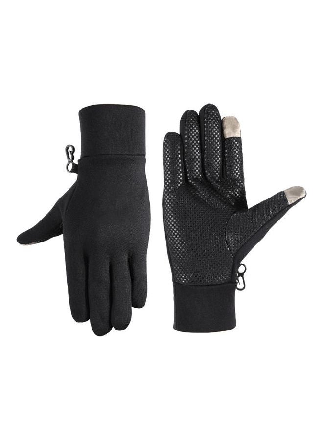 Full Finger Cycling Gloves Black
