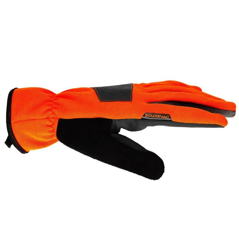 Supertrack Contrast Gloves Orange