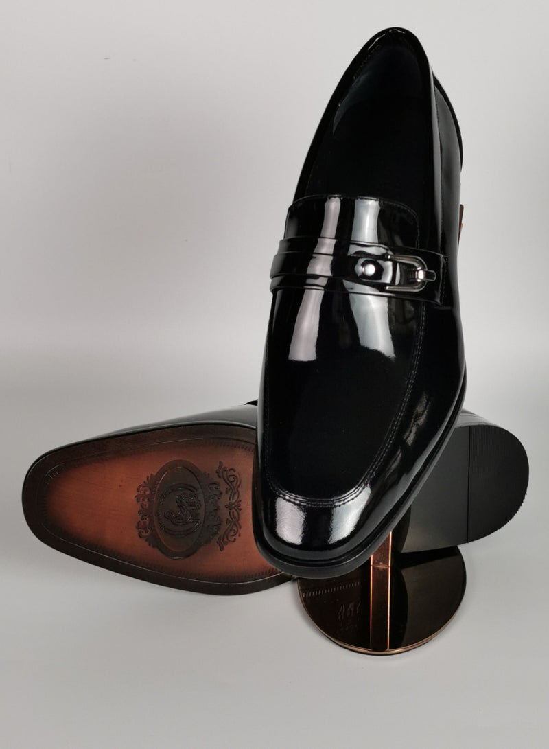 Men's Shiny Tuxedo Shoes