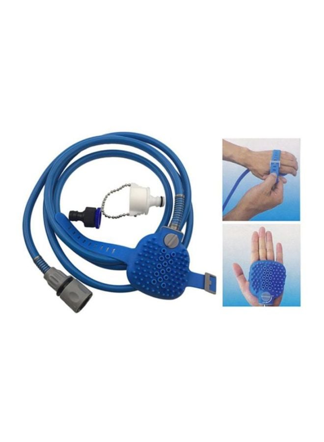 Water Sprinkler Bath Shower Blue 243x3x10cm