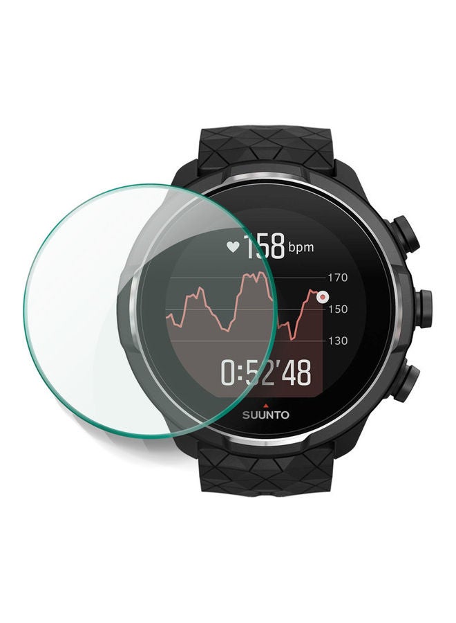 Tempered Glass Screen Protector For Suunto 9 Baro Smartwatch Clear