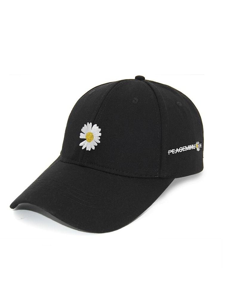 Little Daisy Baseball Cap Sunscreen Peaked Cap Girl Student Hat