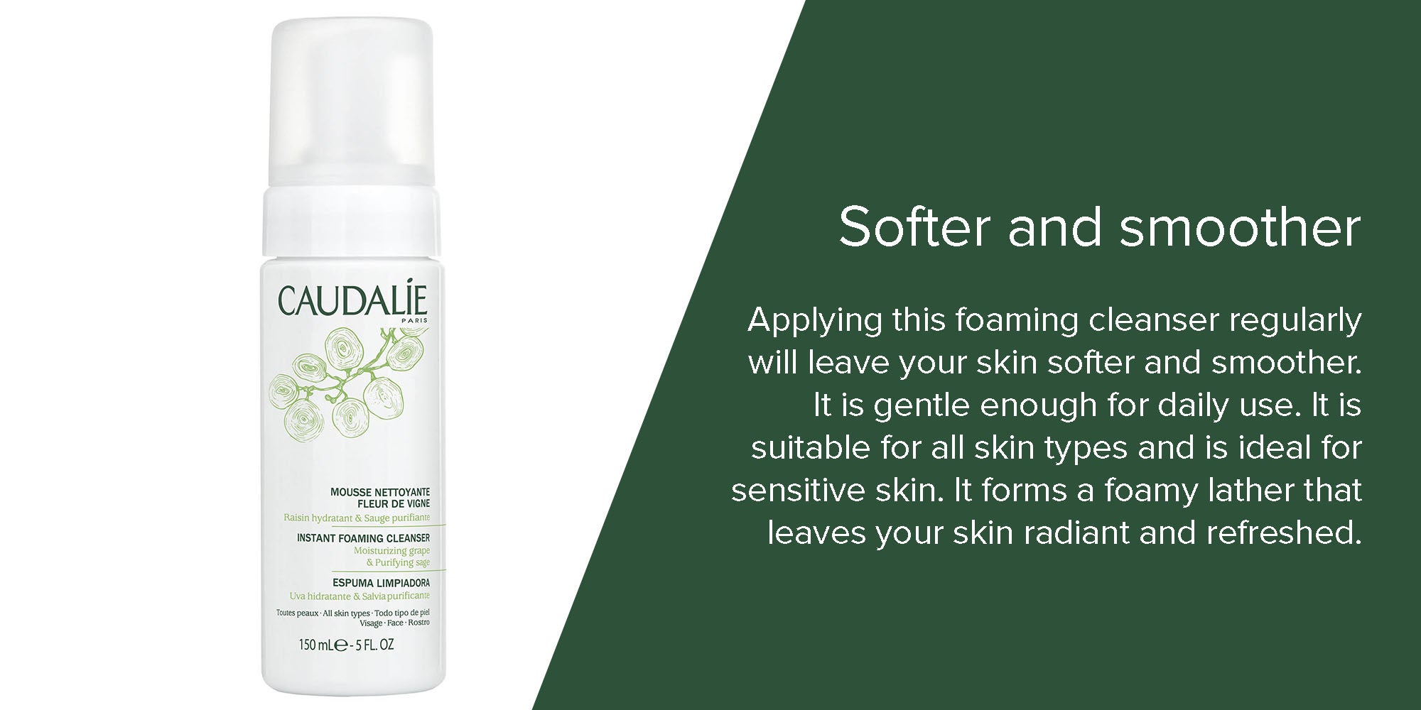 2-Piece Foaming Cleanser 2x150ml