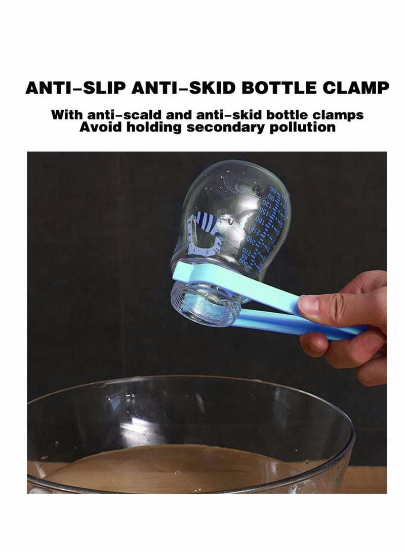 Bottle Cleaning Brush Set & Nylon Pipe Cleaner Set,Multipurpose Brushes for Narrow Neck Bottles, Tea Kettle Spout and More