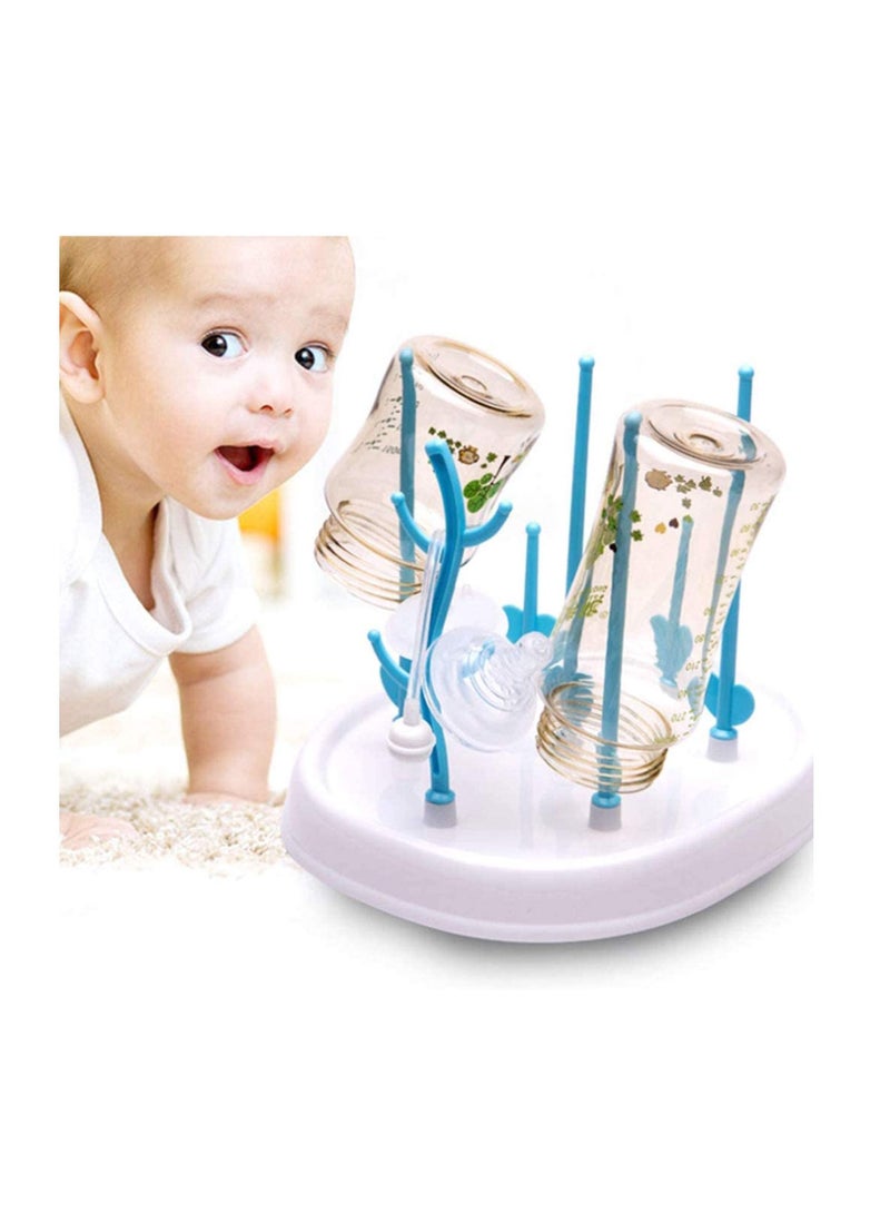Baby Bottle Drying Rack with Removable Water Tray for Bottles and Accessories, Ideal Bottles, Teats, Cups, Pump Parts Accessories