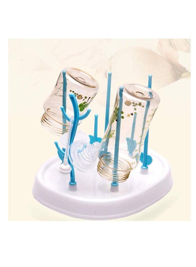 Baby Bottle Drying Rack with Removable Water Tray for Bottles and Accessories, Ideal Bottles, Teats, Cups, Pump Parts Accessories