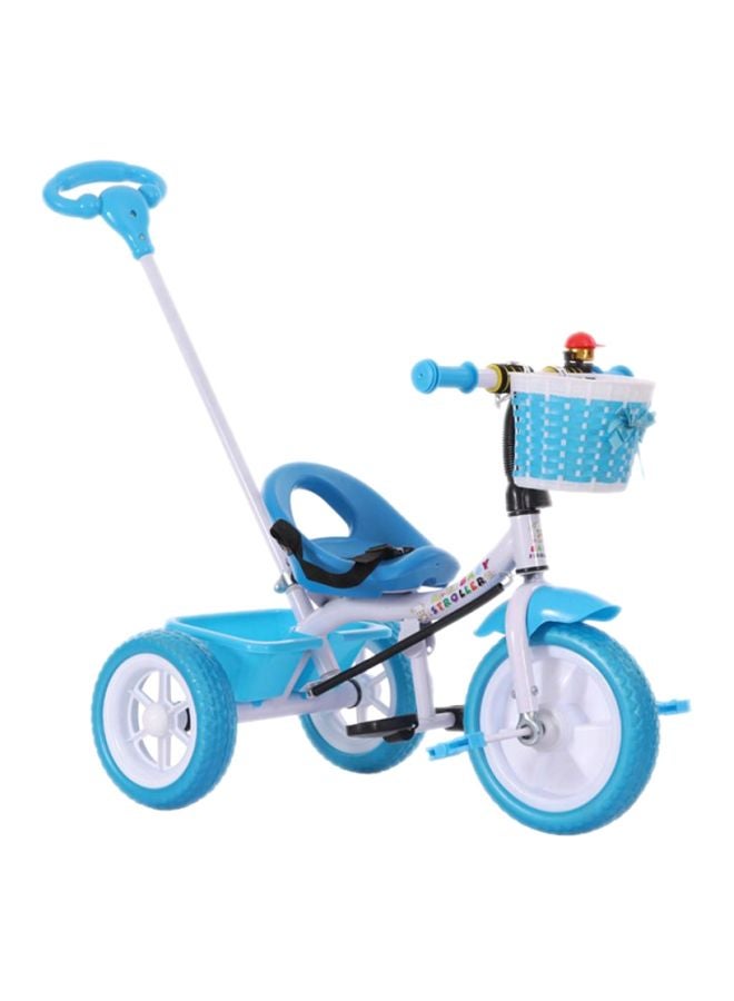 3-Wheels Tricycle Bicycle With Handle Blue