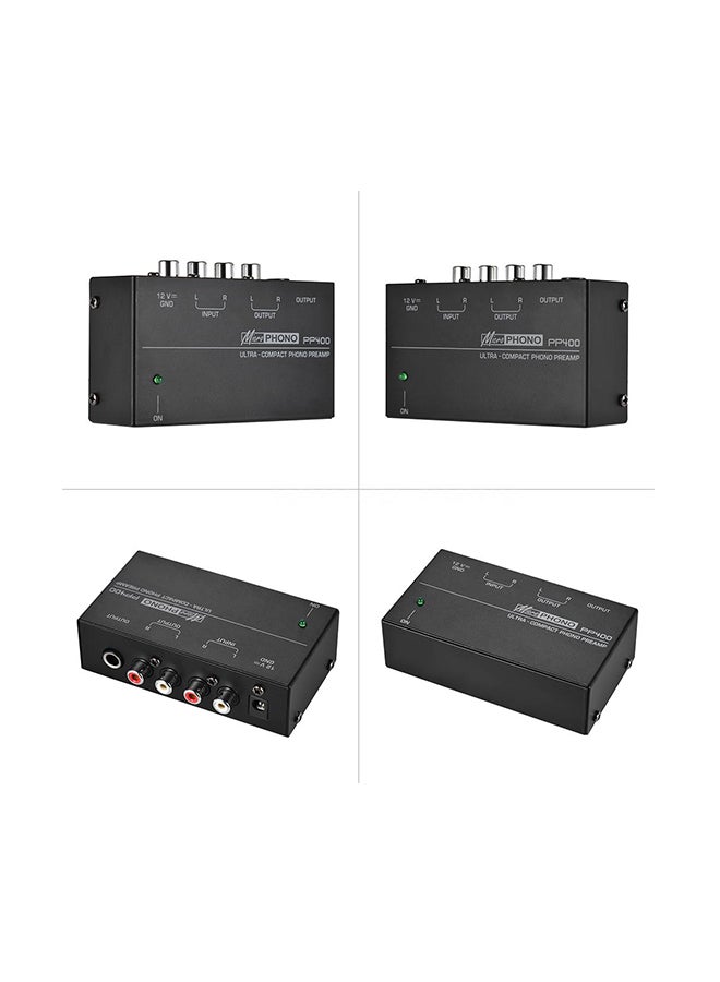 Ultra-compact Phono Preamp Preamplifier I2990 Black