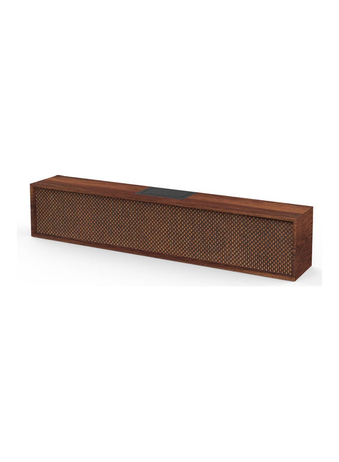 Wooden Bluetooth Speaker With TF/USB Slot SMALODY-8080 Coffee