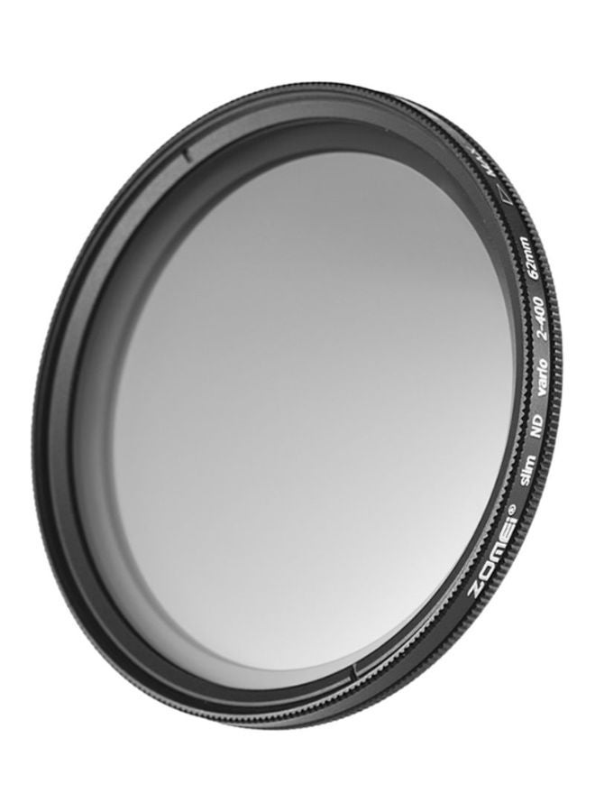 Ultra Slim Variable Fader Neutral Density Filter Black