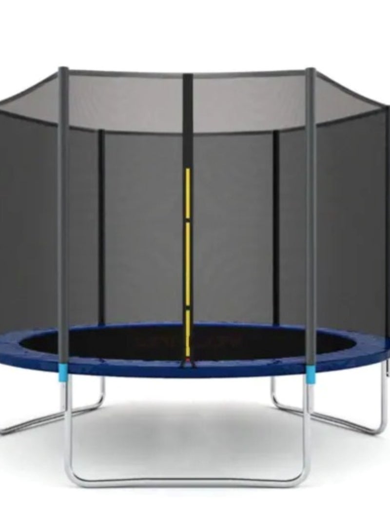 6Ft Kids Outdoor Round Trampoline With Safety Net