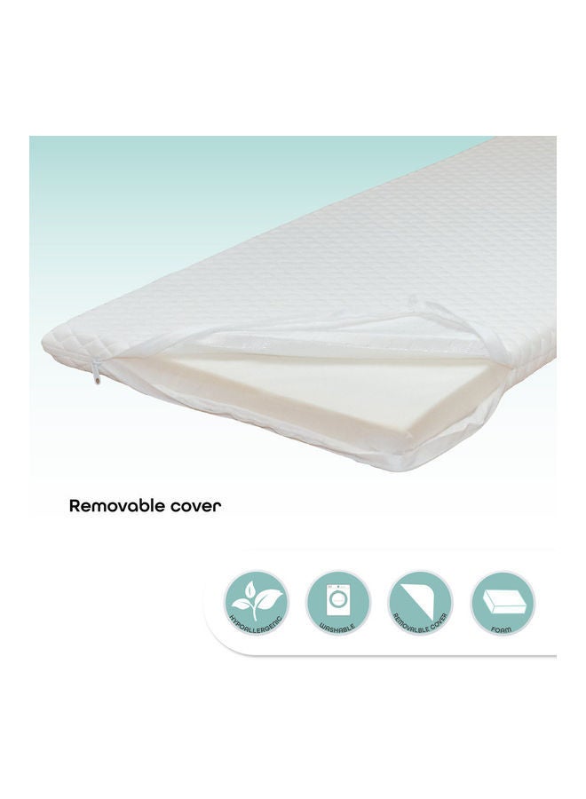 Baby Quilted Crib Mattress - 0M+, White